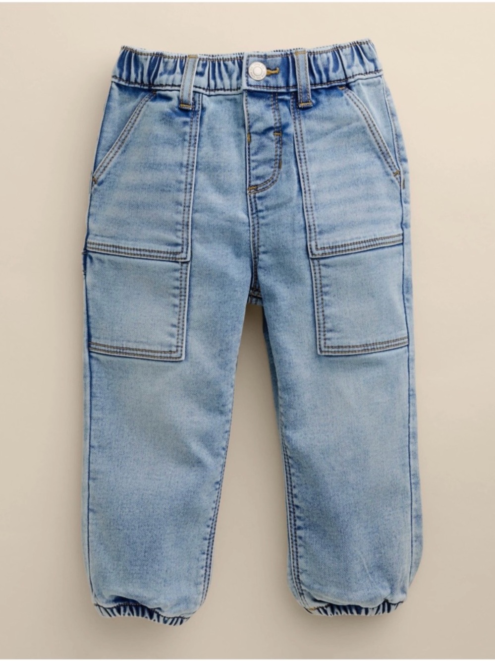 Baby & Toddler Little Co. by Lauren Conrad Knit Denim Joggers, Size 12M